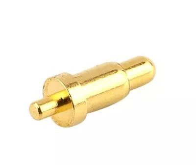 C3604 SUS304 চৌম্বকীয় POGO পিন সোনার প্রলিপ্ত স্প্রিং জোনস Pogo পিন 2.5mm পিচ