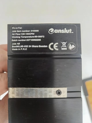 OEM ওডিএম তাপ চালিত চুলা ফ্যান 0.01 মিমি আলু। এবিএস হোম অ্যাপ্লিকেশন